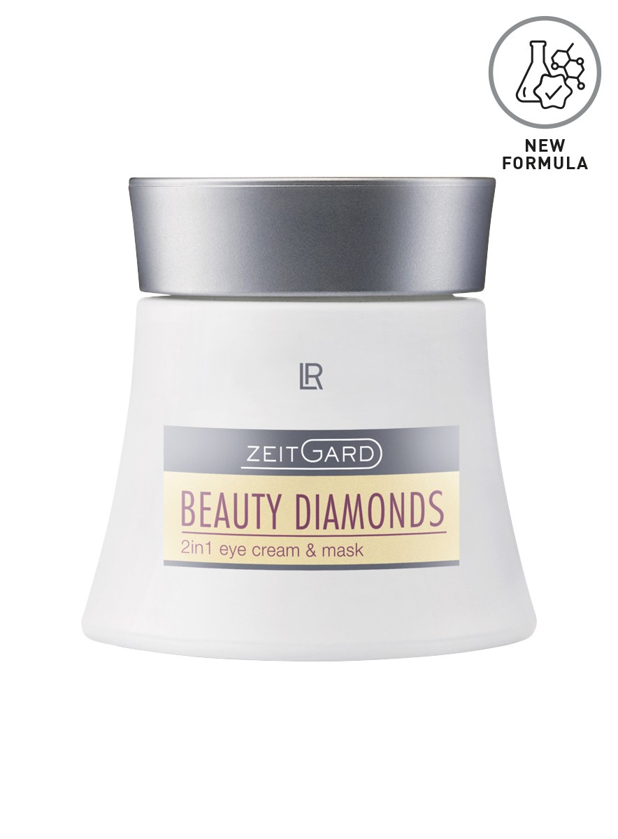 Beauty Diamonds 2 σε 1 Κρέμα Ματιών & Μάσκα